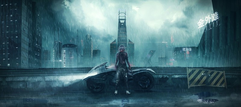 artist, artwork, hd, 4k, artstation, biker