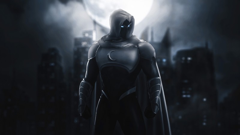 moon knight, superheroes, tv shows, hd, 4k, artstation