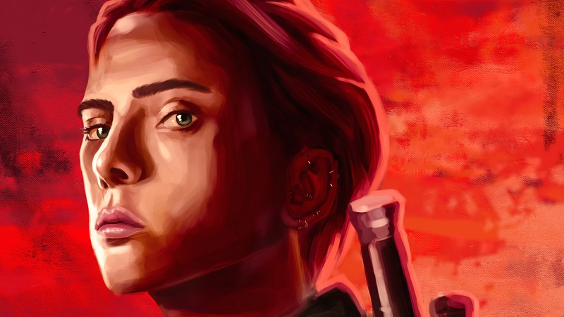 black widow, superheroes, movies, hd, 4k, artist, artwork, digital art, poster, artstation