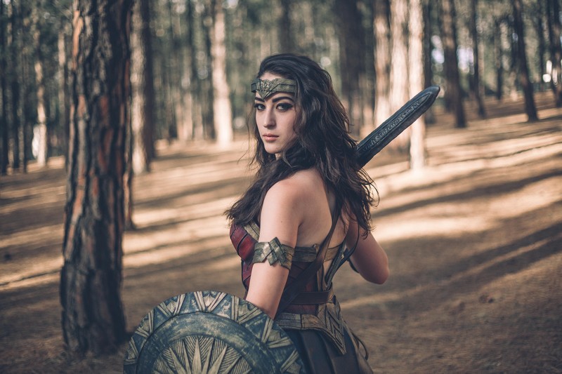 wonder woman, superheroes, cosplay, hd, 4k, 5k