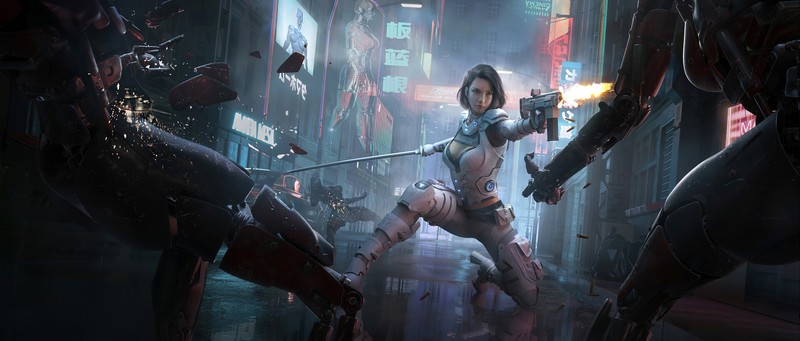 artist, artwork, hd, 4k, artstation, cyberpunk