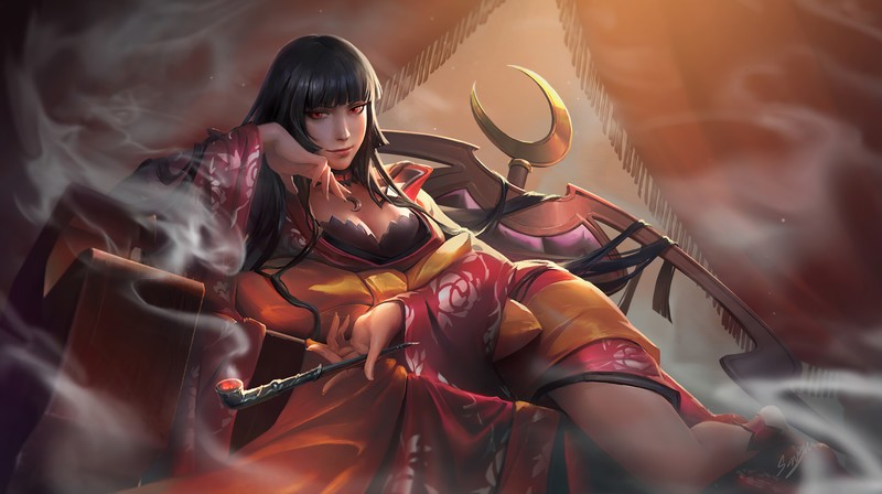 anime girl, anime, artist, artwork, digital art, hd, 4k, artstation
