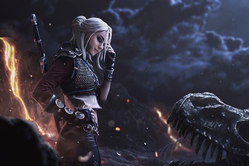 ciri, the witcher 3, games, ps4 games, xbox games, pc games, hd, 4k, cosplay, artstation