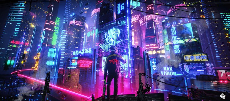 neon, artist, artwork, digital art, hd, 4k, artstation