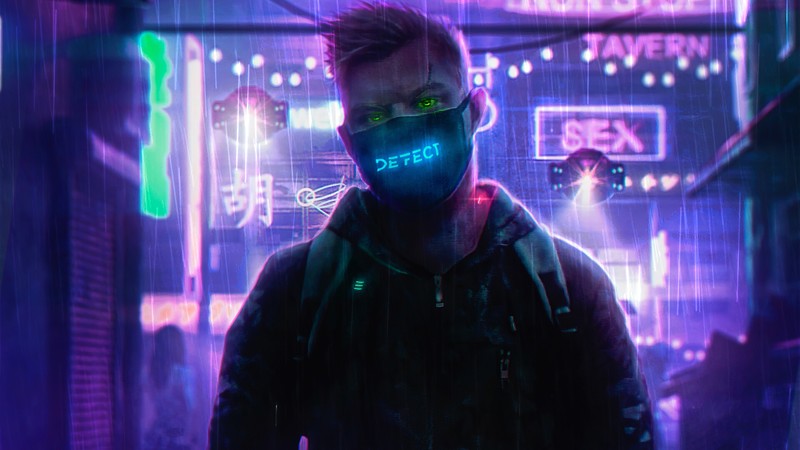 artist, artwork, digital art, hd, 4k, neon