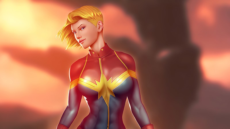 captain marvel, superheroes, hd, 4k, artist, artwork, digital art, deviantart