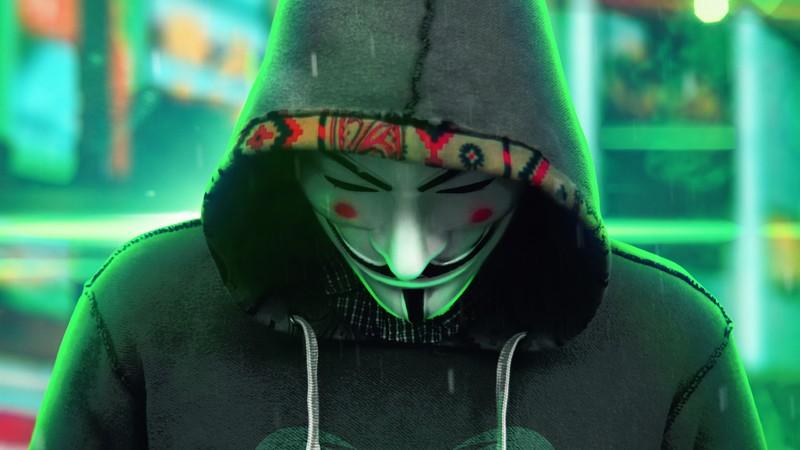anonymus, hoodie, artist, artwork, digital art, hd, 4k