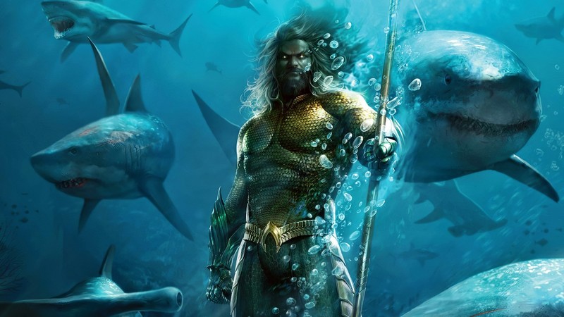 aquaman, superheroes, artwork, hd