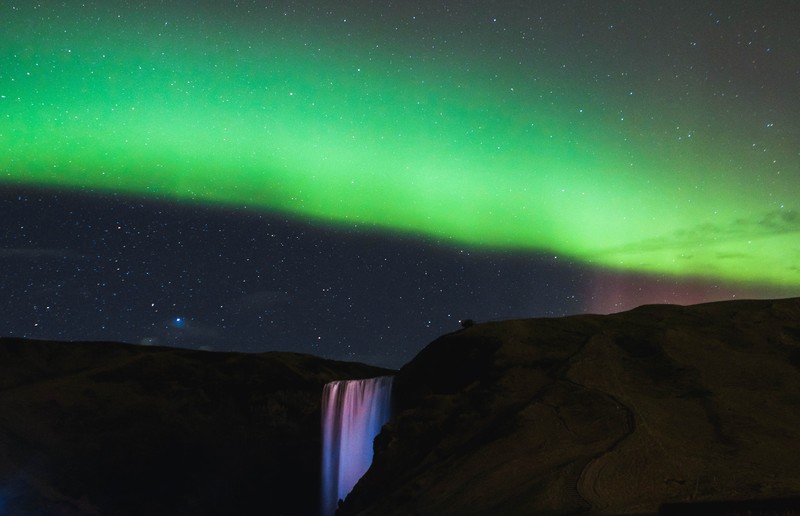 northern lights, nature, hd, mountains, 4k, 5k