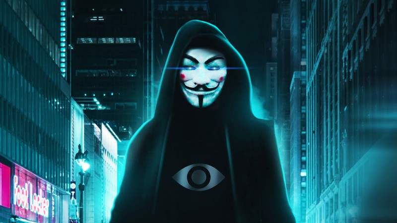 anonymus, mask, artist, artwork, digital art, hd, 4k