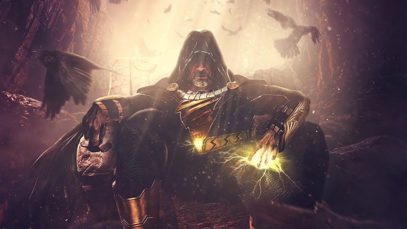 black adam, superheroes, artwork, hd, 4k, artstation