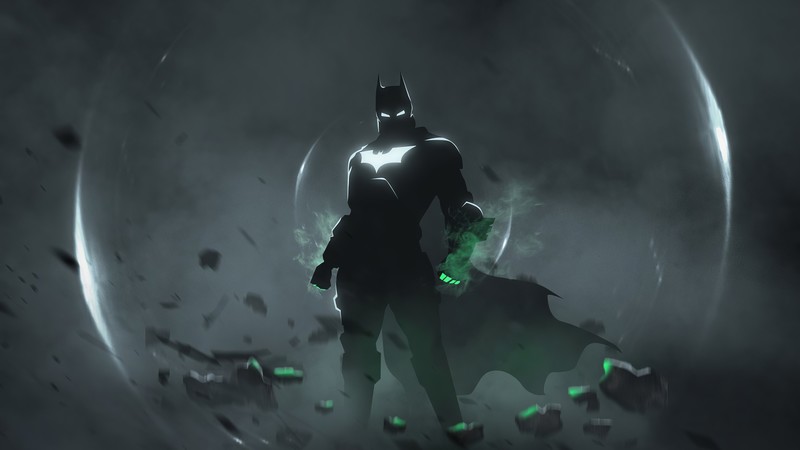 batman, superheroes, artwork, hd, 4k, art, minimalism, minimalist