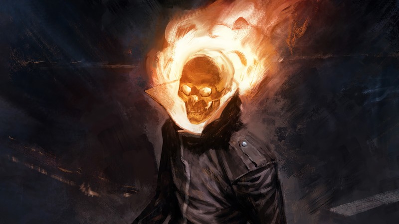 ghost rider, superheroes, artwork, hd, 4k, artstation