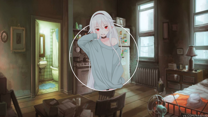 anime, anime girls, picture-in-picture