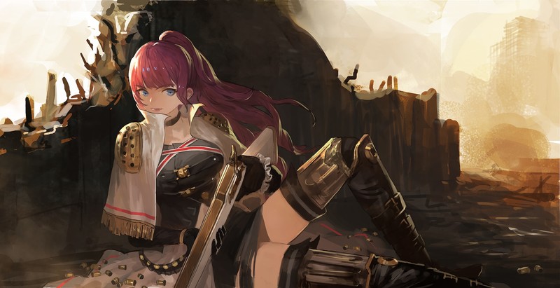 anime, anime girls, fantasy girl, blue eyes