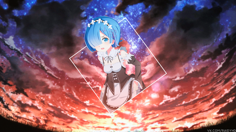 anime, anime girls, picture-in-picture
