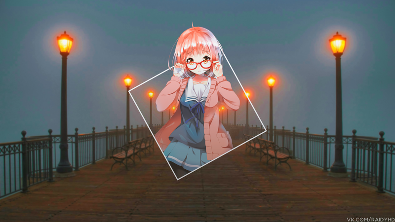 anime, anime girls, picture-in-picture