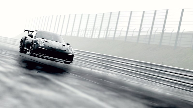 Porsche, sports car, Porsche 911, Porsche 911 GT2 RS, car, black cars, vehicle, race tracks