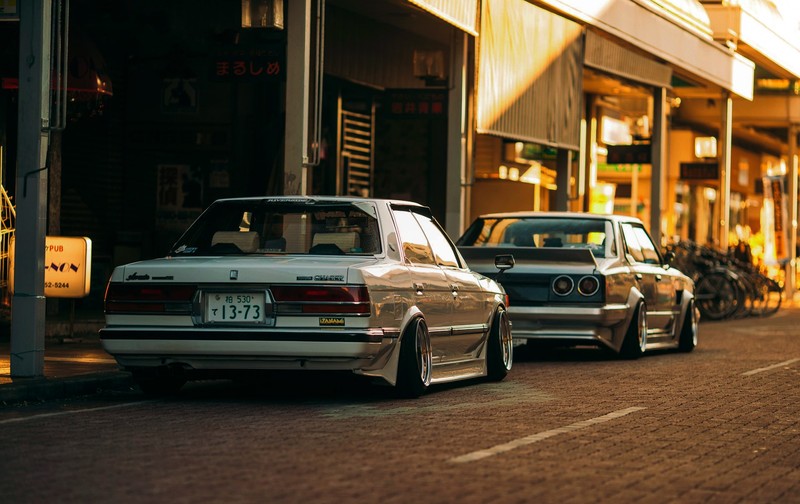 Speedhunters, car, Toyota, Toyota Chaser, sunset, JDM
