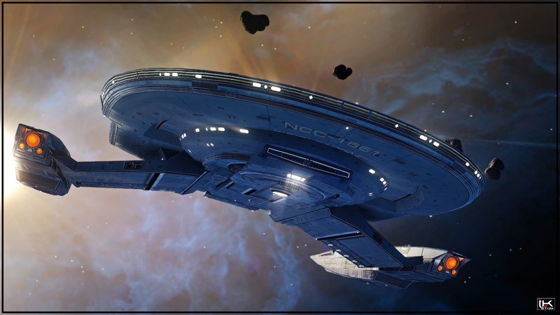 Star Trek, science fiction, spaceship