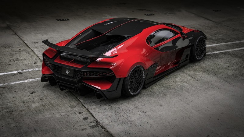 red cars, car, vehicle, Bugatti, Rostislav Prokop, Bugatti Divo