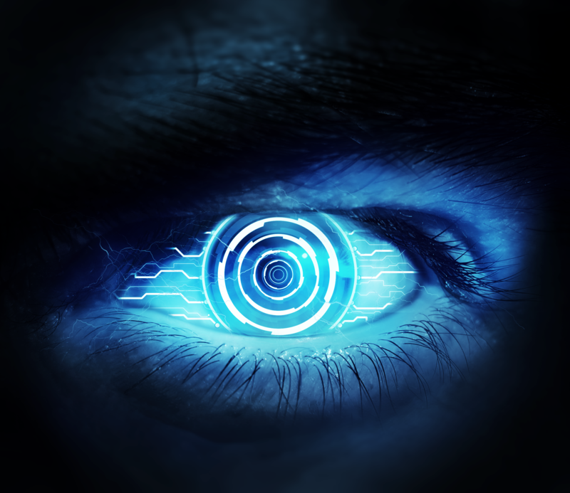 eyes, photo manipulation, abstract, blue background, cyan