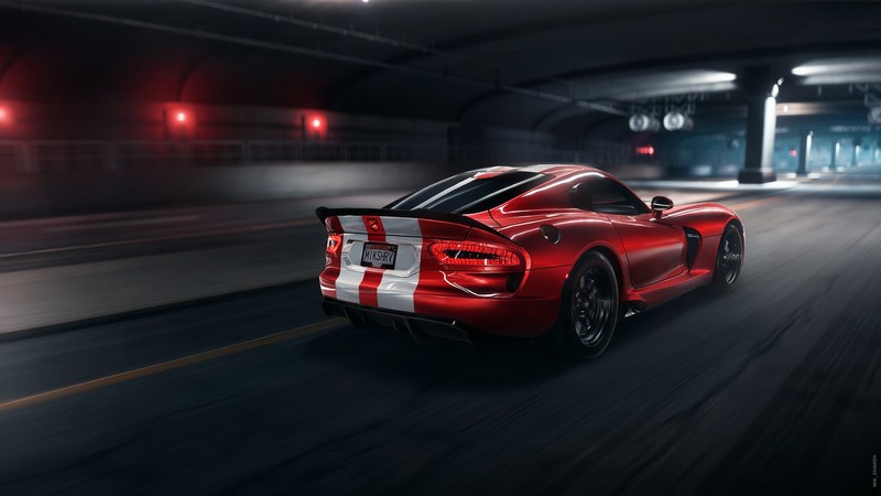 car, vehicle, Dodge Viper, red cars, Dodge