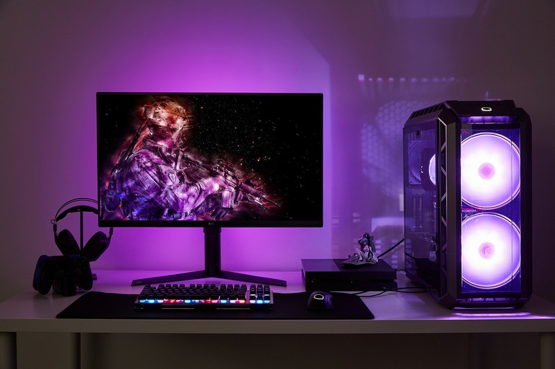 workspace, computer, interior, technology