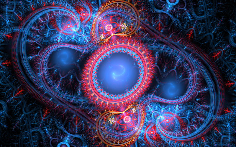 abstract, colorful, digital art