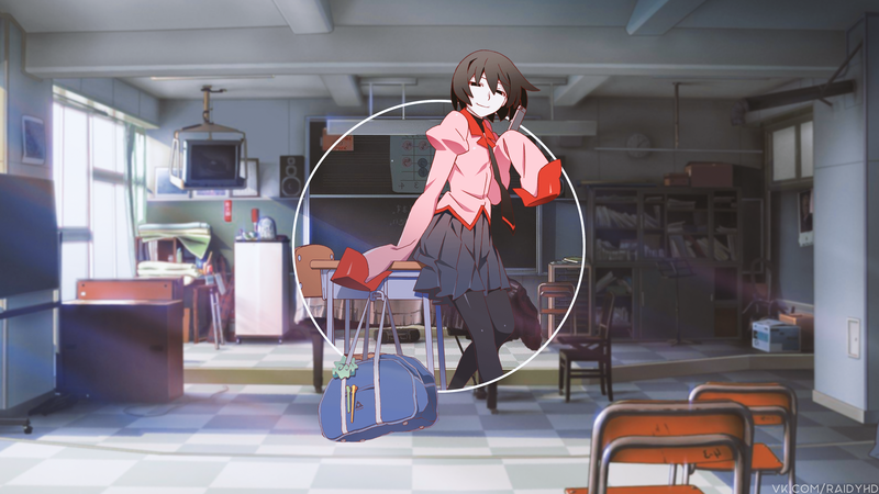 anime, anime girls, picture-in-picture