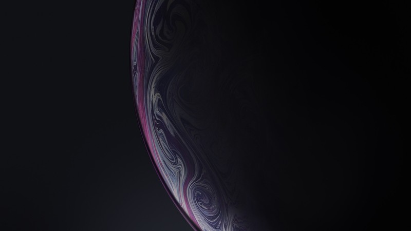iOS, ios 12, dark, iphone xs, artwork, shapes