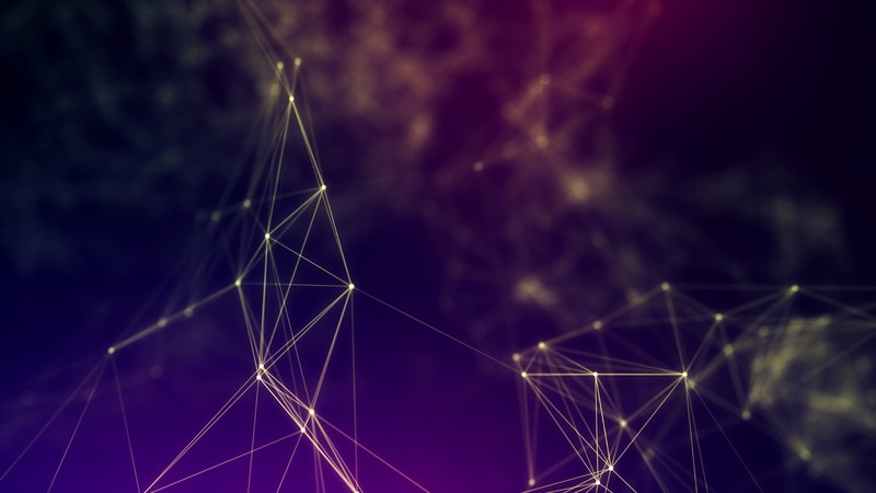 geometry, cyberspace, lines, abstract, digital art