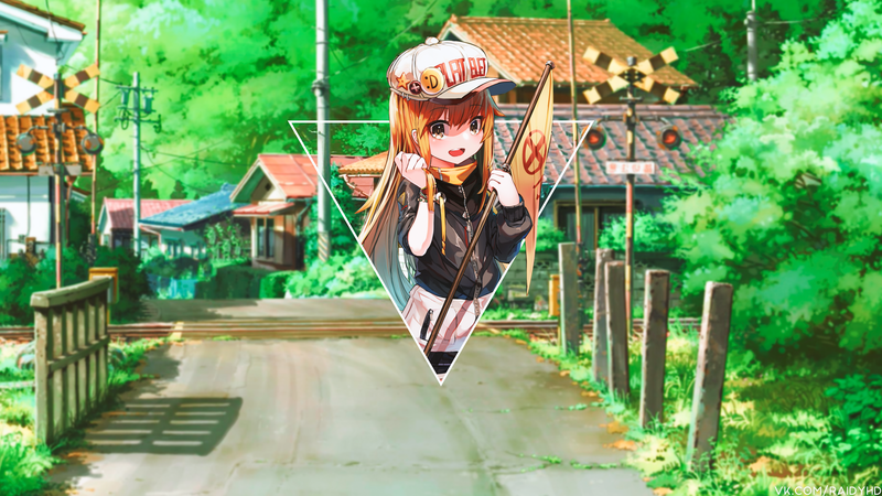 anime, anime girls, picture-in-picture