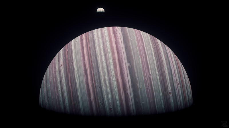planet, space, Solar System, Star Trek