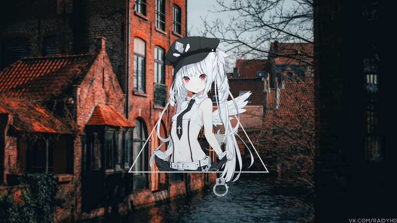 anime, anime girls, picture-in-picture