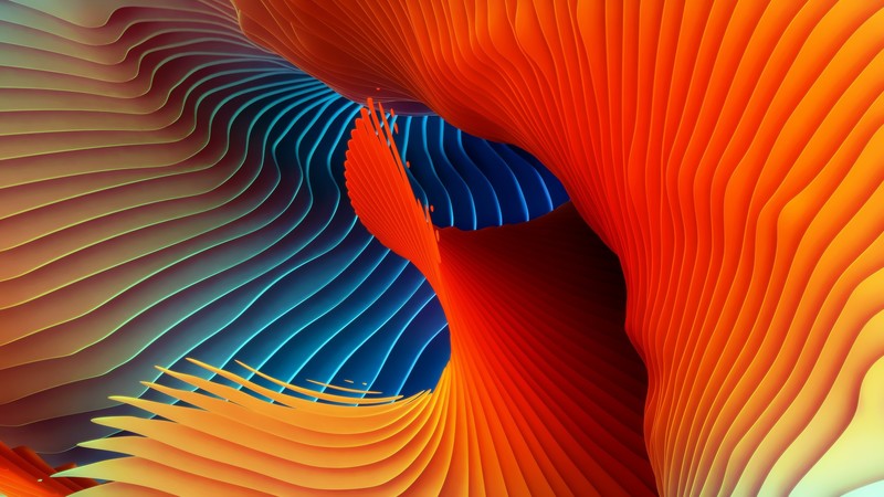 abstract, colorful, shapes, digital art