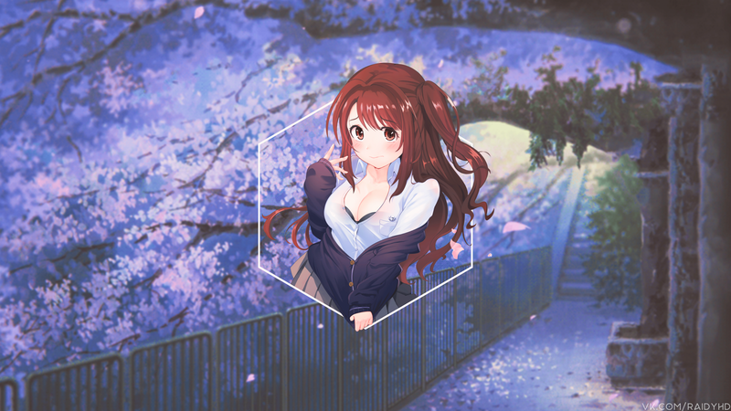 anime, anime girls, picture-in-picture