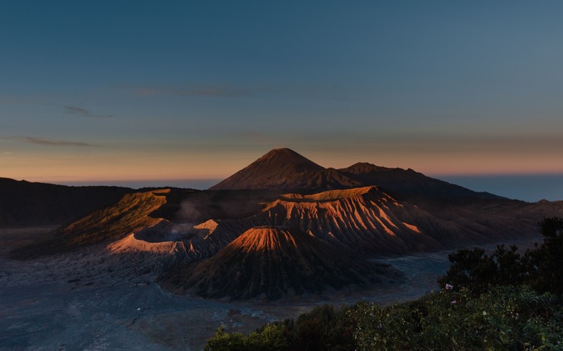volcano, landscape, sky, nature, Mount Bromo, Indonesia