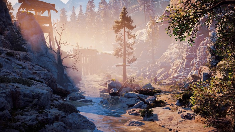 Horizon: Zero Dawn, video games, nature
