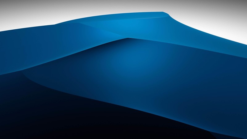 blue, white, dunes, digital art