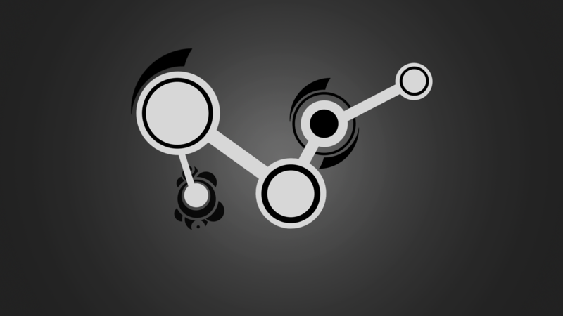 minimalism, circle, simple background, monochrome