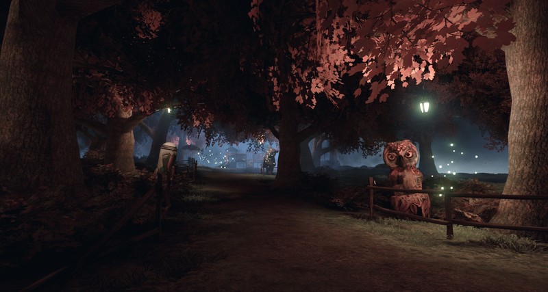 nature, trees, branch, leaves, night, owl, video games, lights