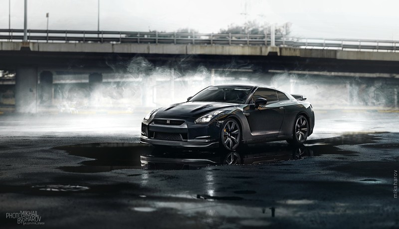 car, Nissan, vehicle, Nissan GT-R