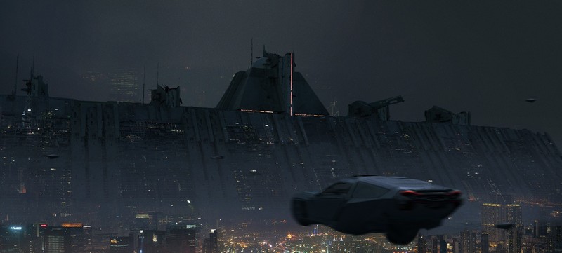 futuristic, artwork, science fiction, cyberpunk, digital, Blade Runner 2049