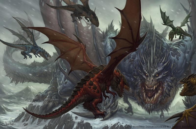 World of Warcraft, 2012 (Year), video games, Blizzard Entertainment, dragon, creature