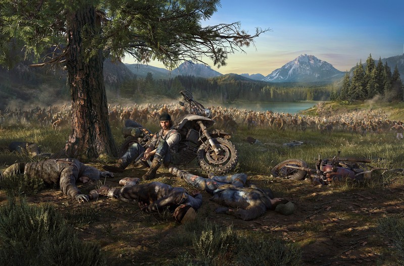 video games, Days Gone, zombies, apocalyptic