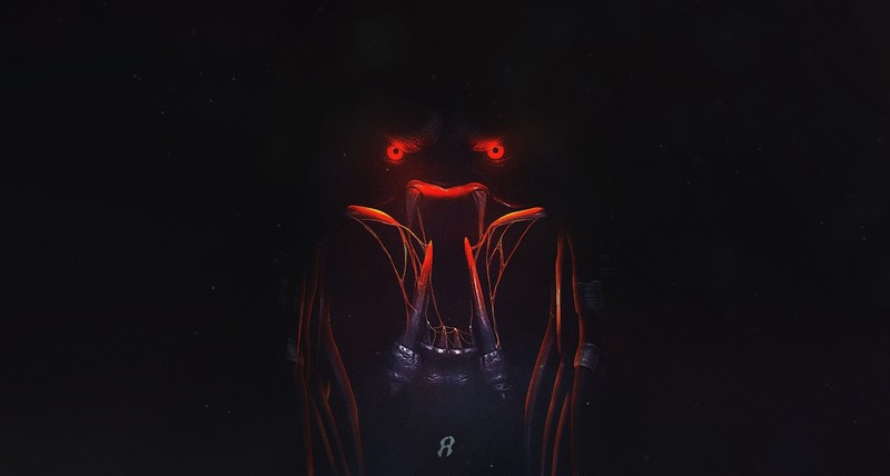 dark, creature, artwork, predator (creature)