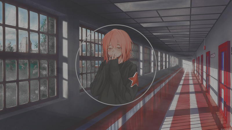 anime, anime girls, picture-in-picture