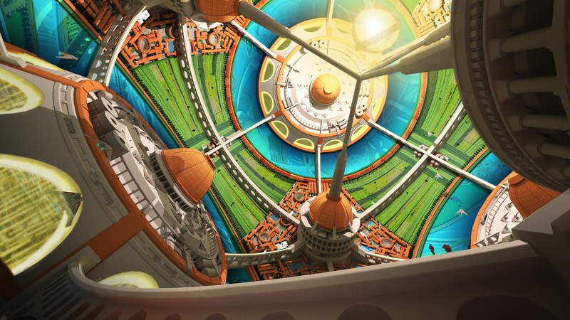digital art, futuristic, futuristic city, artwork
