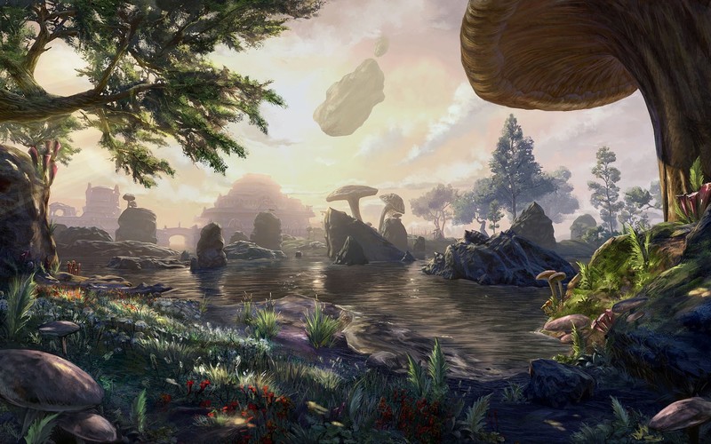 The Elder Scrolls Online, The Elder Scrolls, The Elder Scrolls III: Morrowind, fantasy art, video games